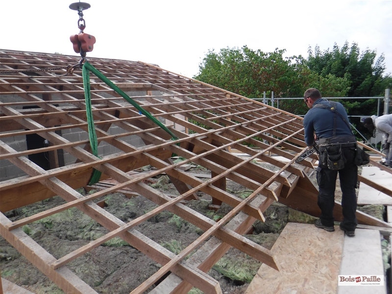 Surélévation ossature bois et couverture sur Poitiers (86)